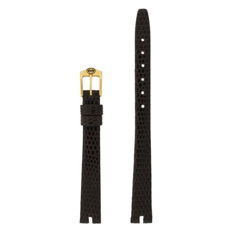 gucci 10mm leather watch band|gucci leather watch band replacement.